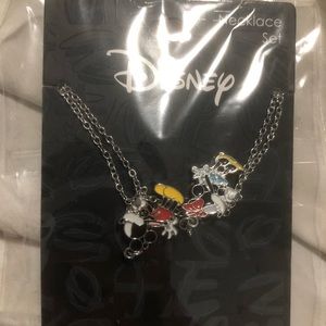 Mickey and Minnie necklace set
